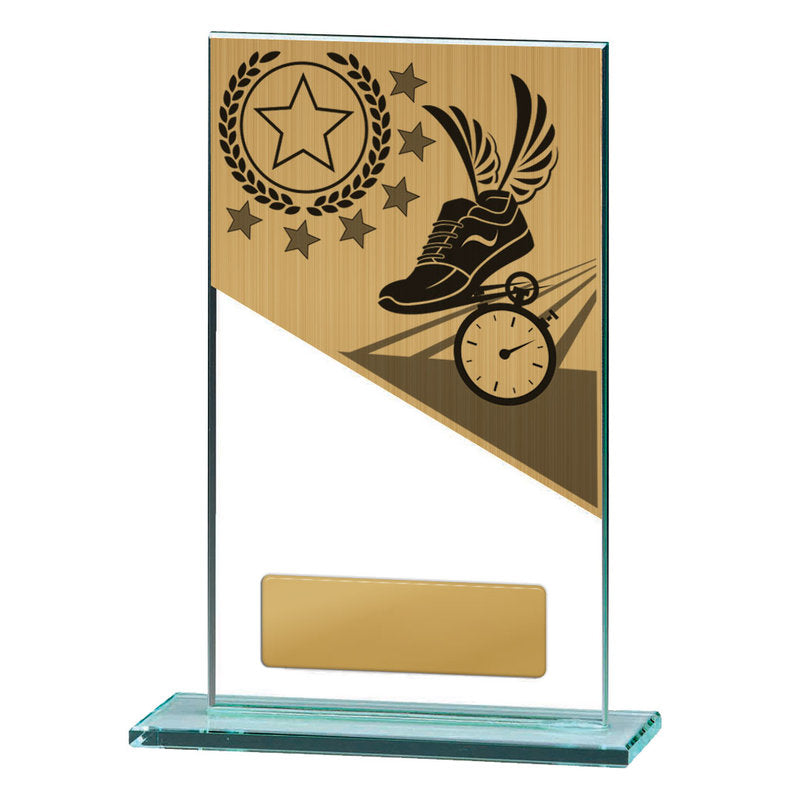 Athletics Theme on Glass