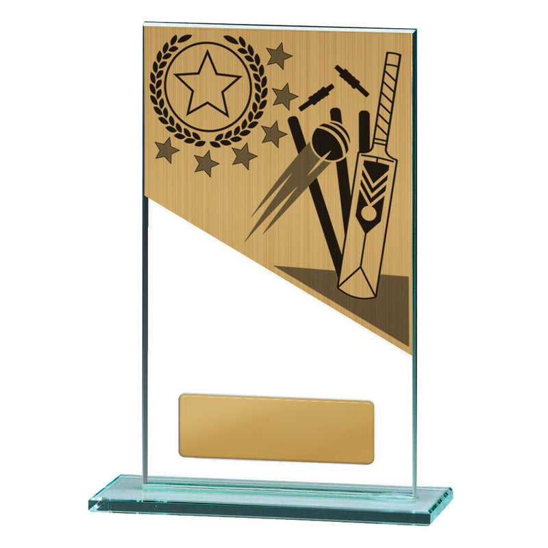 Cricket Theme on Glass
