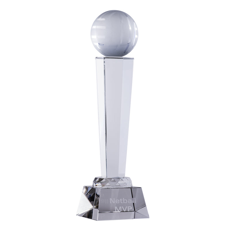Crystal Netball on Stand