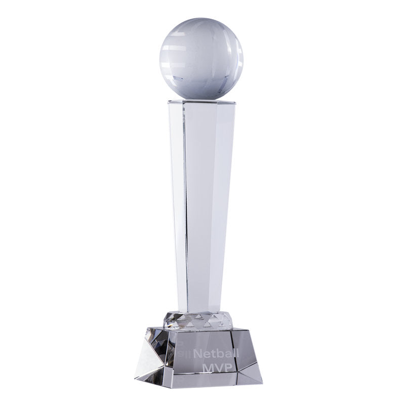 Crystal Netball on Stand