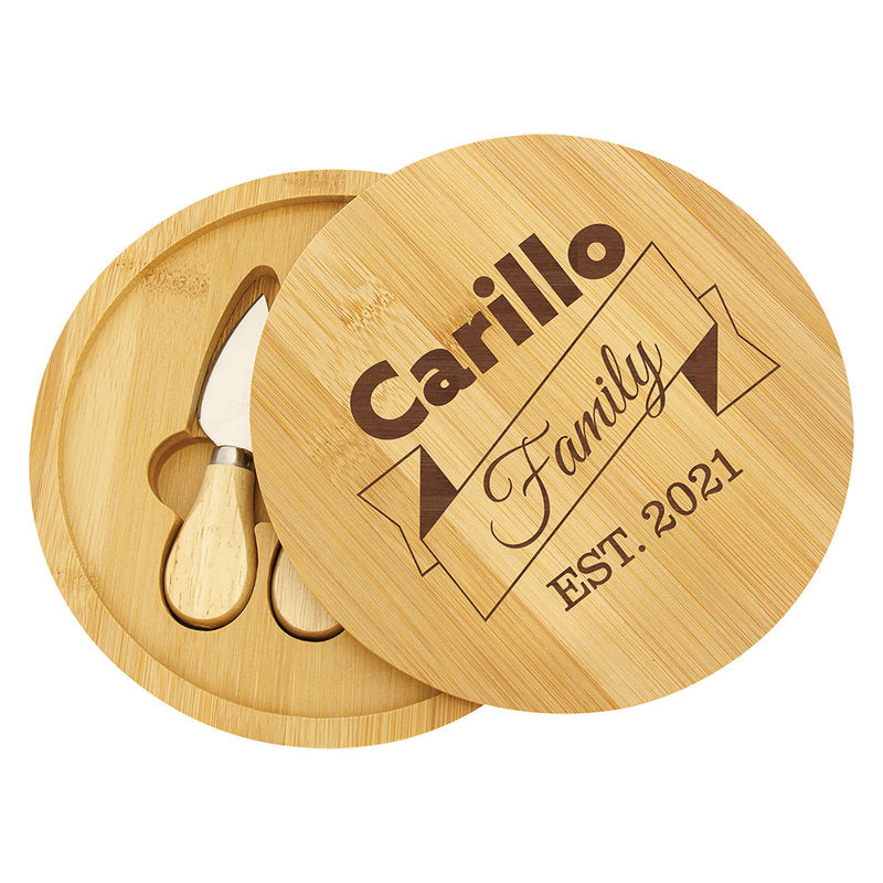 Bamboo Cheese Gift Set