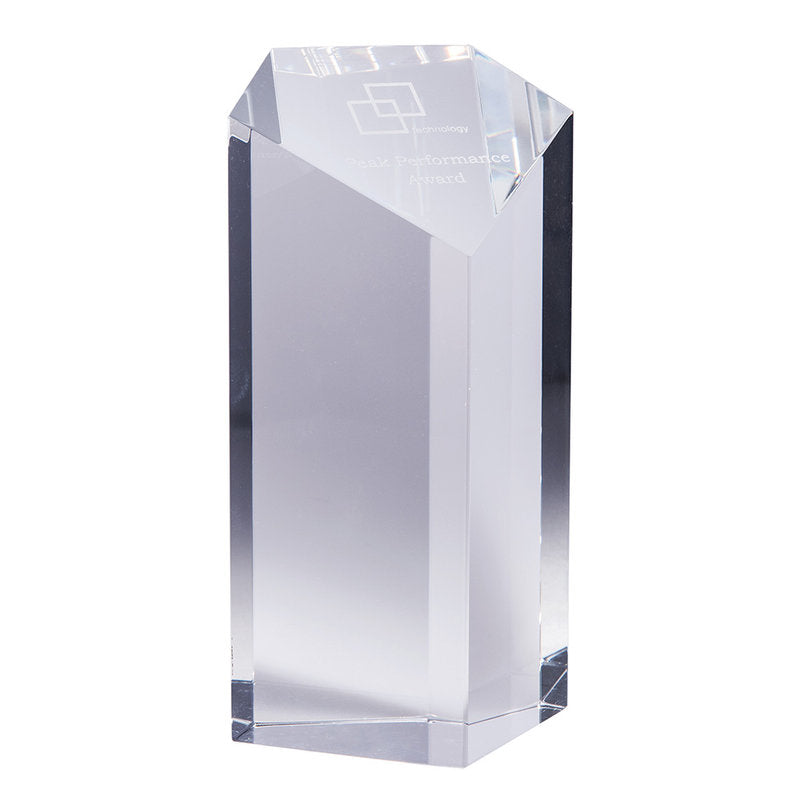 Crystal Clarity Series- 5 sided superman cube