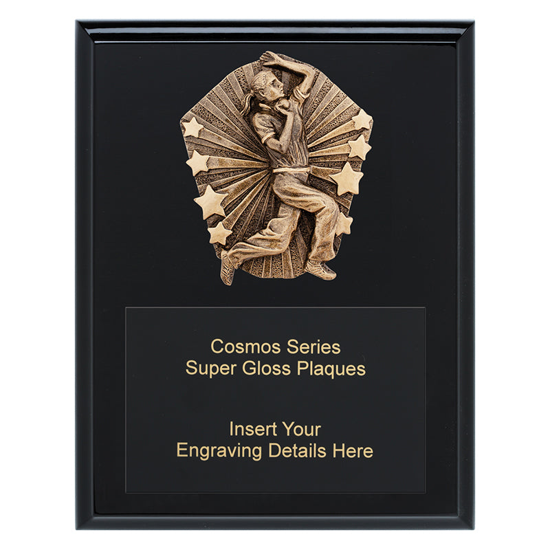 Cosmos Super Plaque - Female Bowler