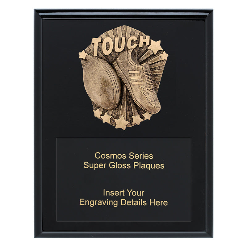 Cosmos Super Plaque - Touch Footy