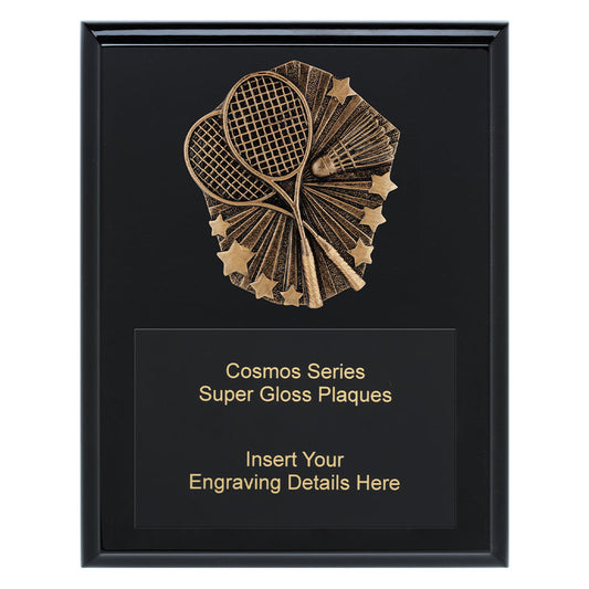 Cosmos Super Plaque - Badminton