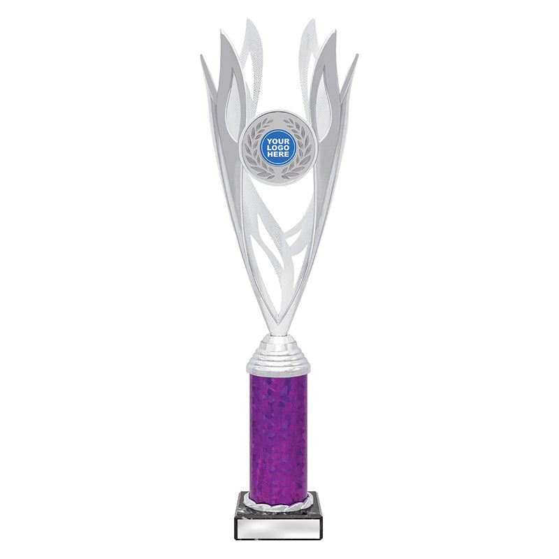 Lantern - Silver / Purple