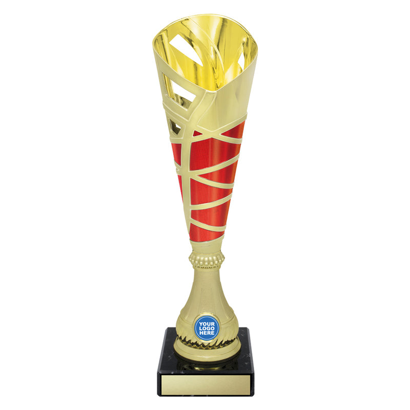 Hex Cup - Gold / Red