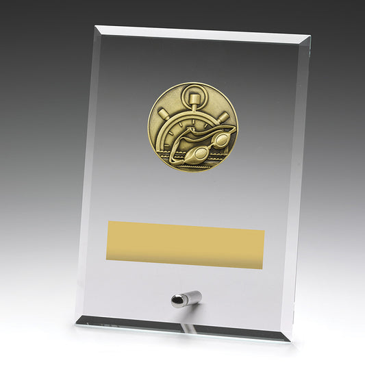 Glass Plaques - Swim