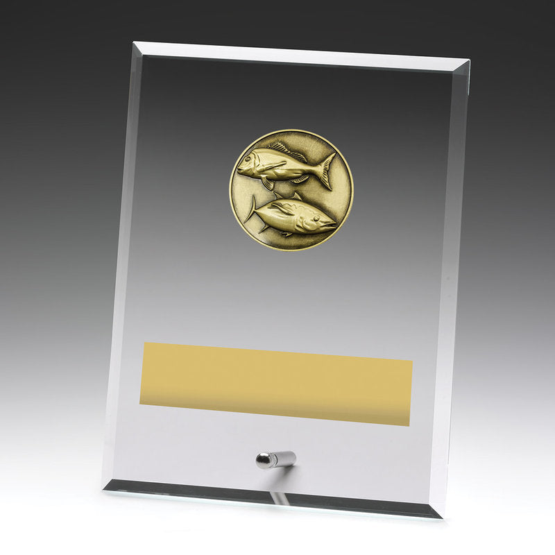 Glass Plaques - Fishing