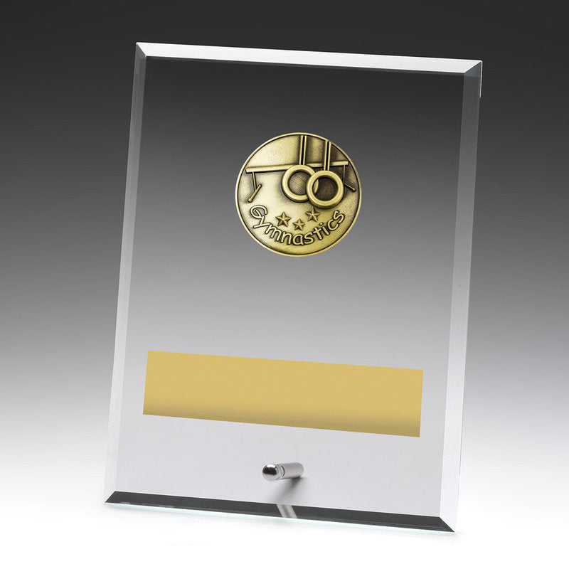 Glass Plaques - Gymnastics