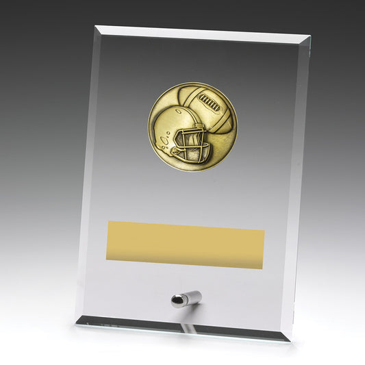 Glass Plaques - American Football