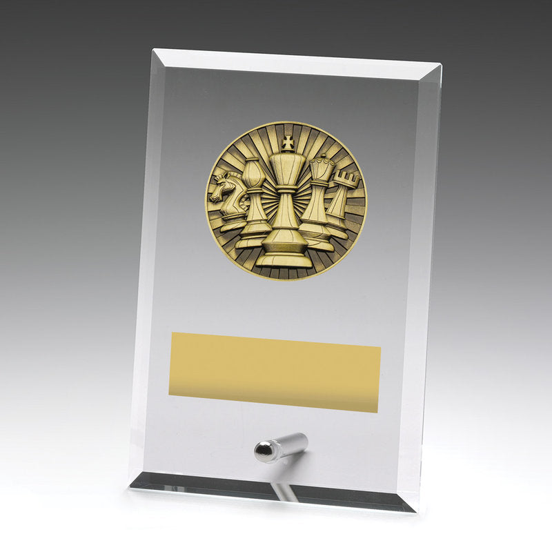 Glass Plaques - Chess