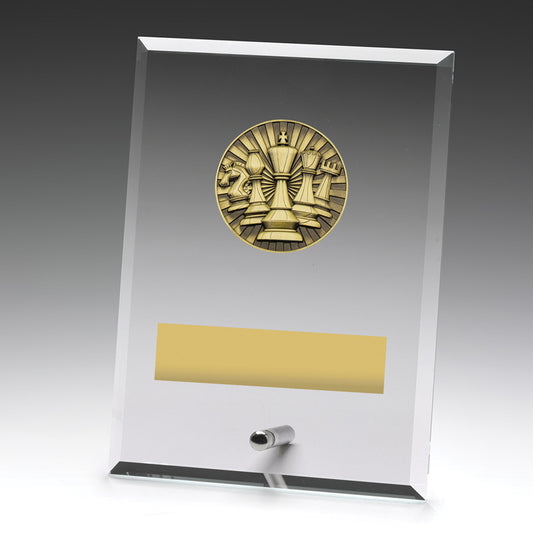 Glass Plaques - Chess