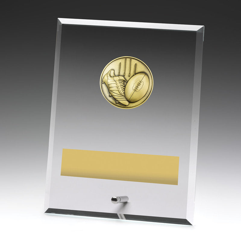 Glass Plaques - Aussie Rules