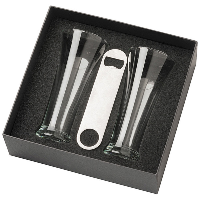 Two Piece Pilsner Glass