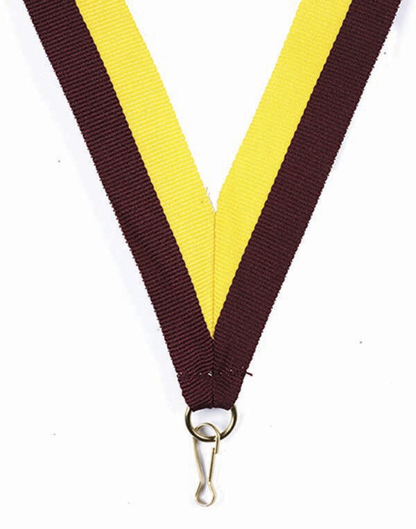 Maroon-Yellow Ribbon