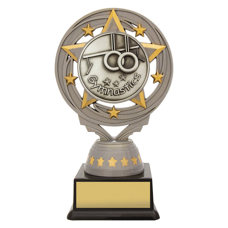 Silver Gymnastics Torch