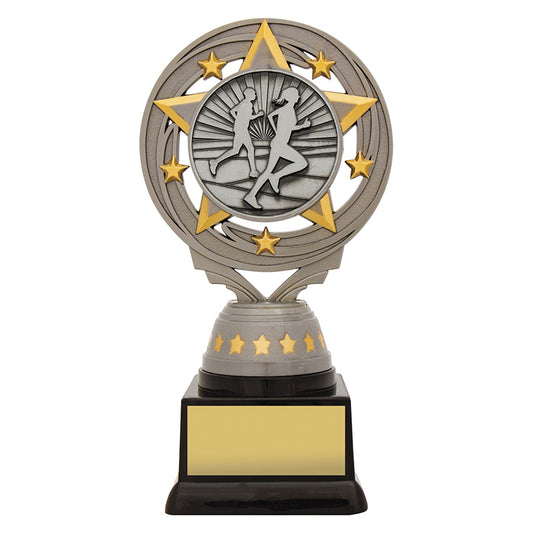 Silver Running Torch