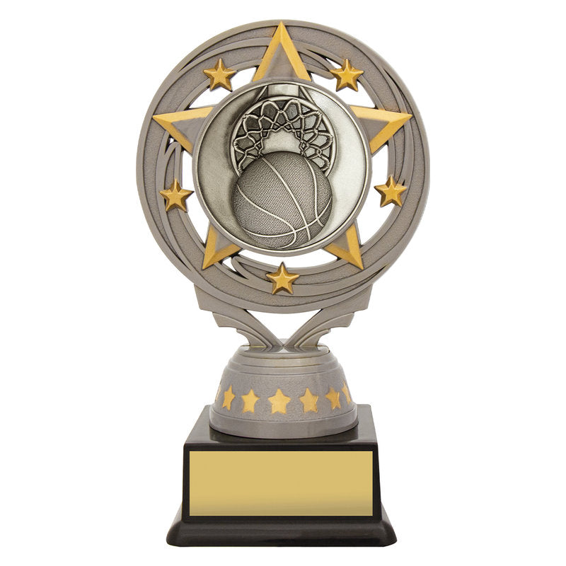 Silver Basketball Torch