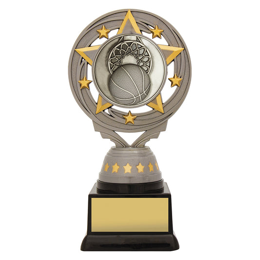 Silver Basketball Torch