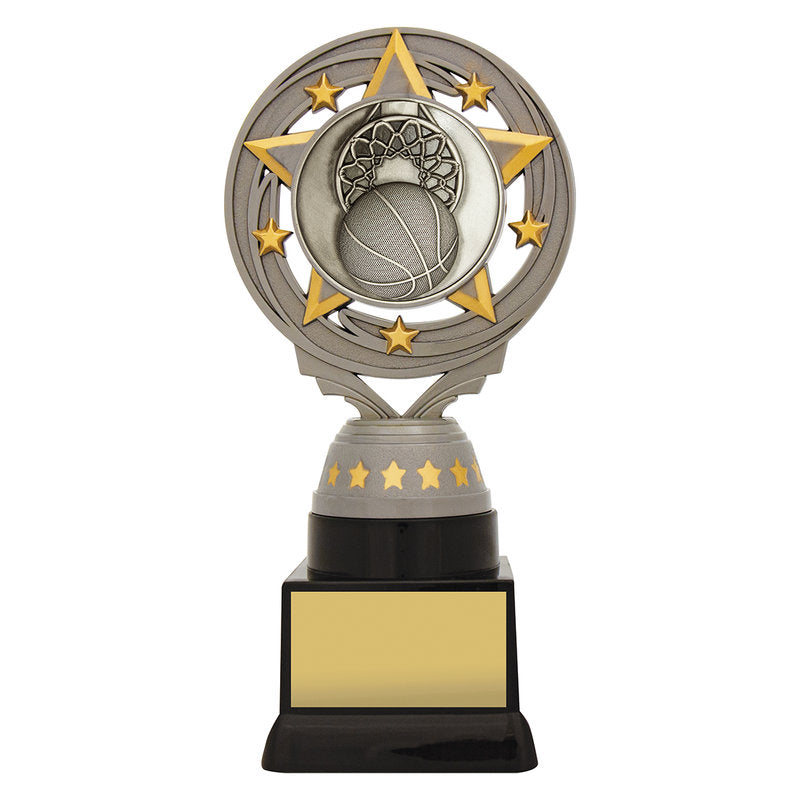 Silver Basketball Torch