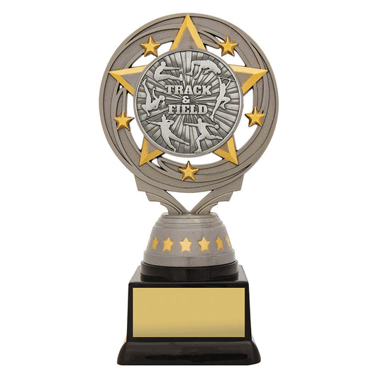 Silver Track & Field Torch