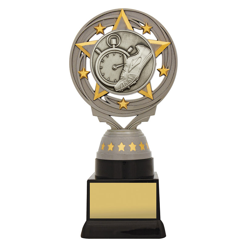 Silver Athletics Torch