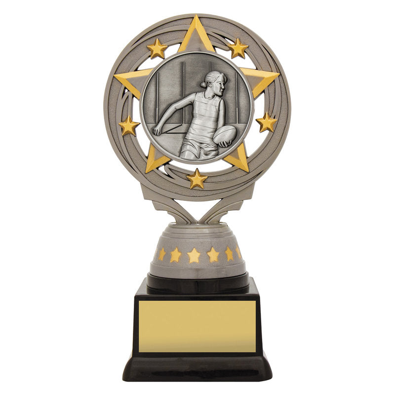 Silver Female Footy Torch