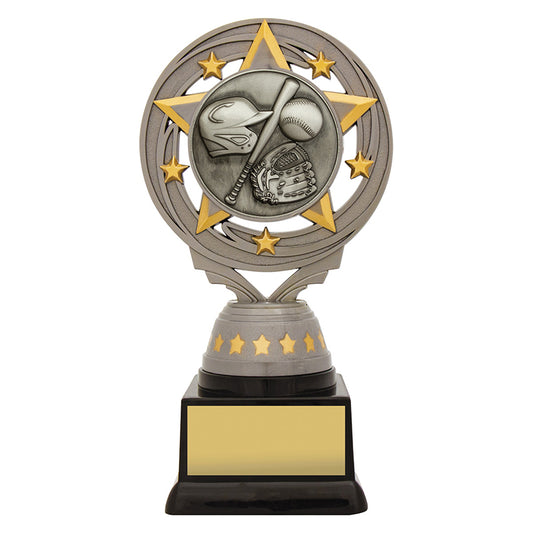 Silver Baseball Torch