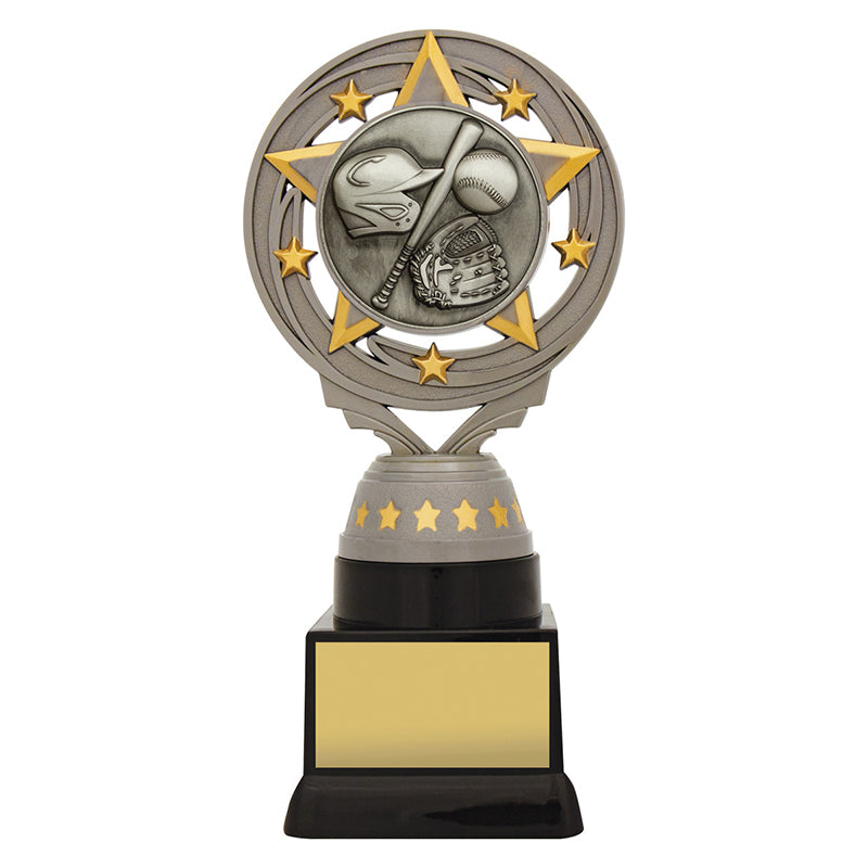 Silver Baseball Torch