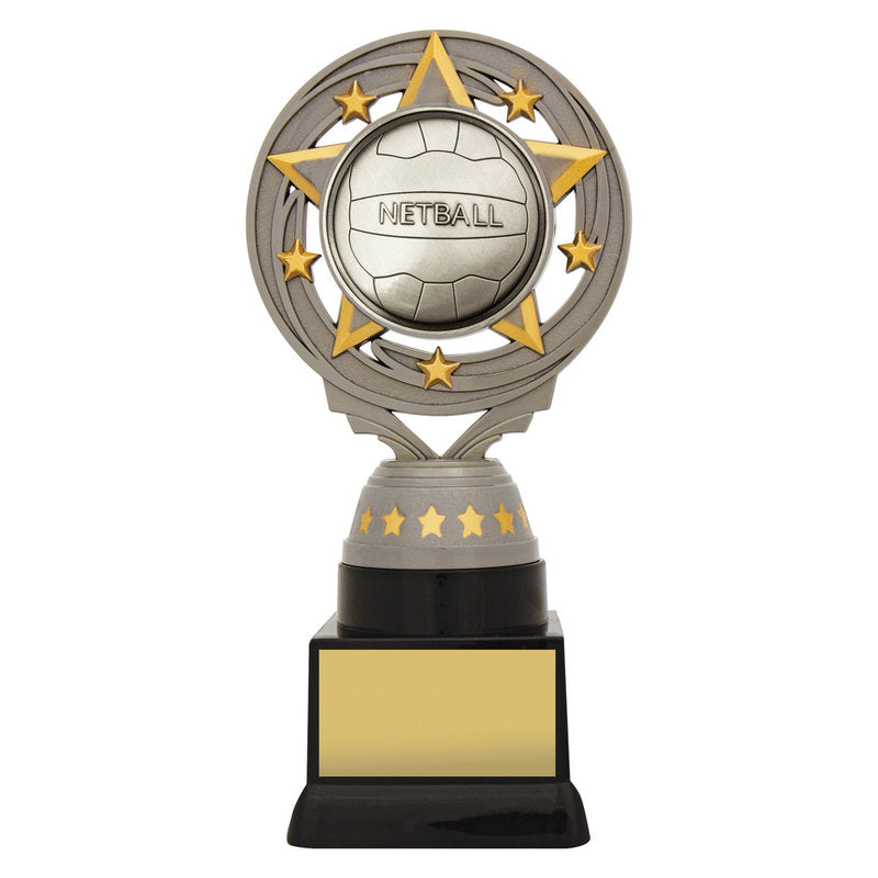 Silver Netball Torch