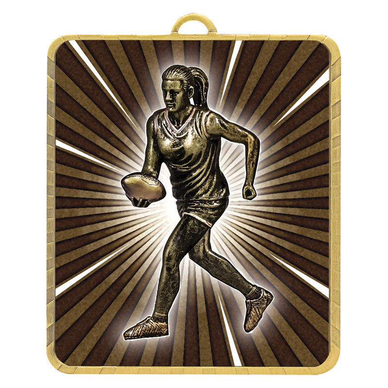 Gold Lynx Medal - Aussie Rules Female