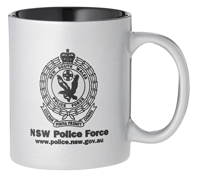 Silver Coffee Mug