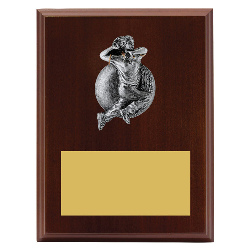Plaque - Female Bowling
