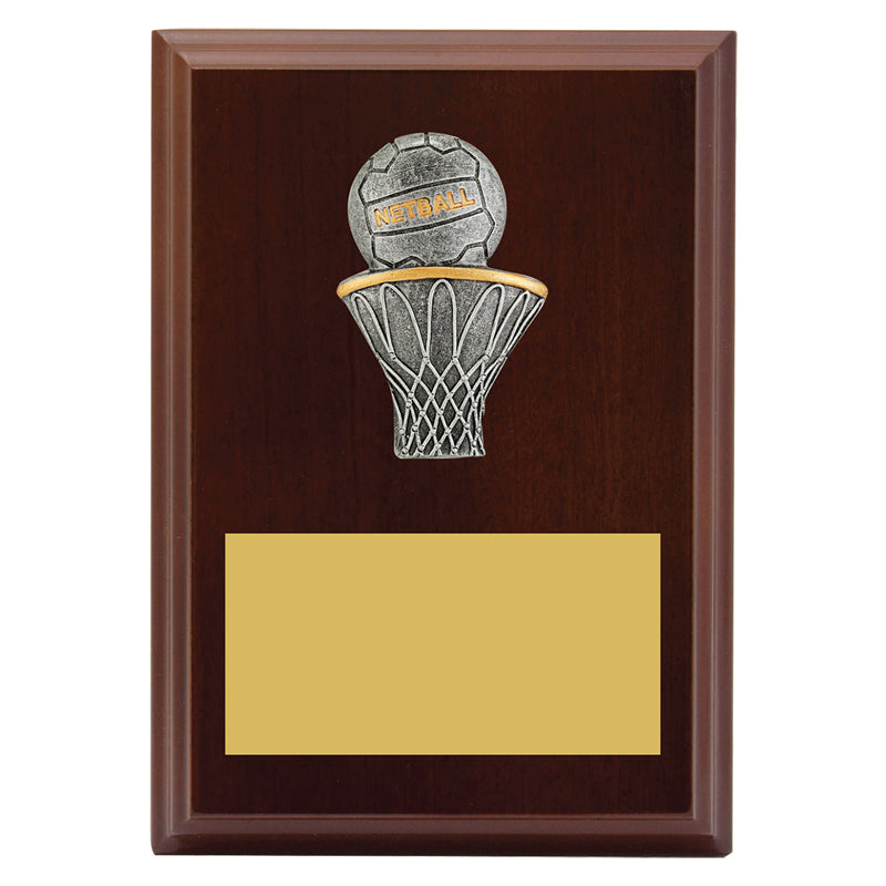 Plaque - Peak Netball