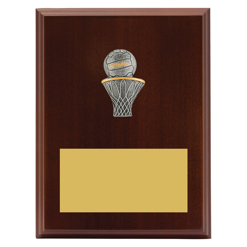 Plaque - Peak Netball