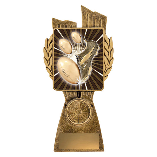 Antique Gold Lynx - Aussie Rules Theme