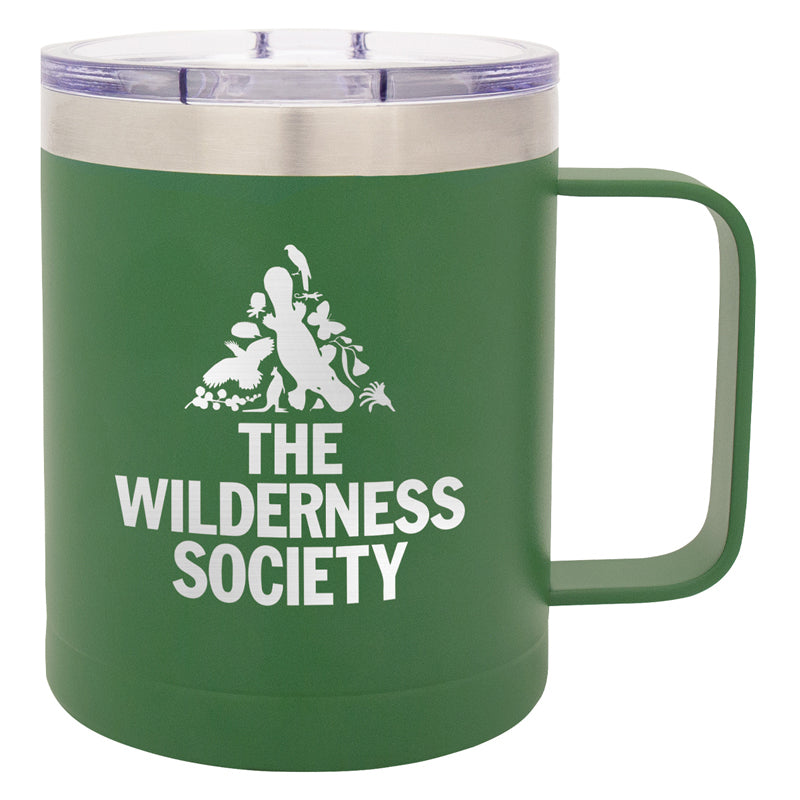 Green Camper Mug