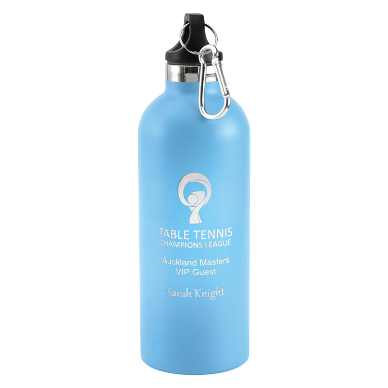 Light Blue Double Wall Bottle