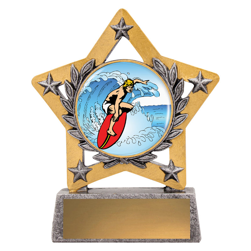 Mini Star Colour - Surfing