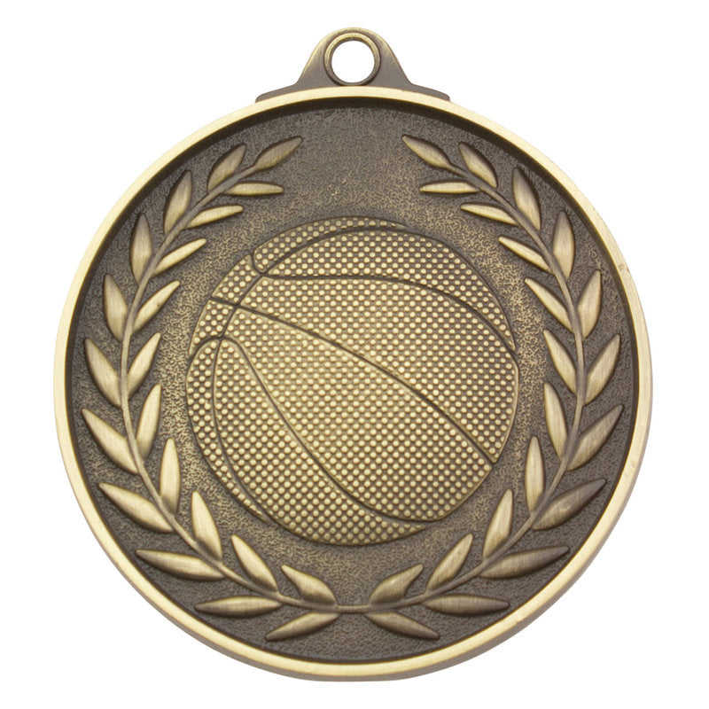 Basketball Antique Gold