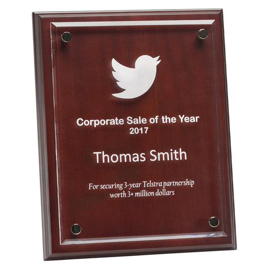 Floating Acrylic Plaque