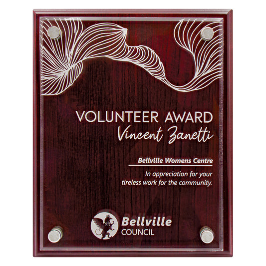 Value Plaque with Acrylic