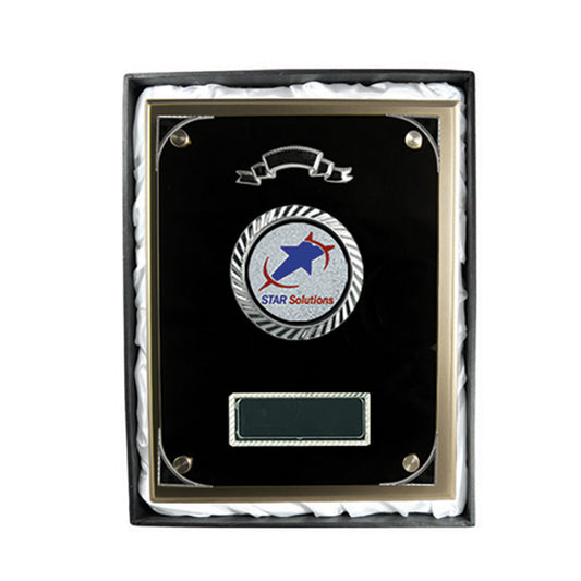 Plaque with Glass