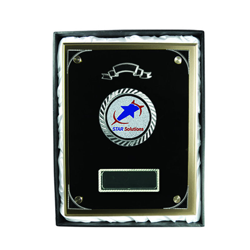 Plaque with Glass