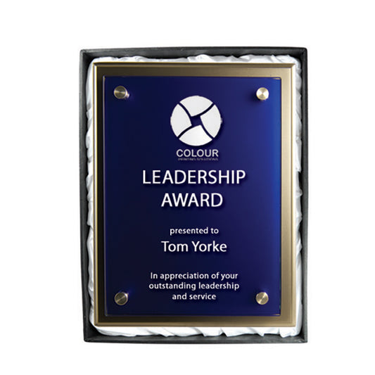 Plaque with Glass