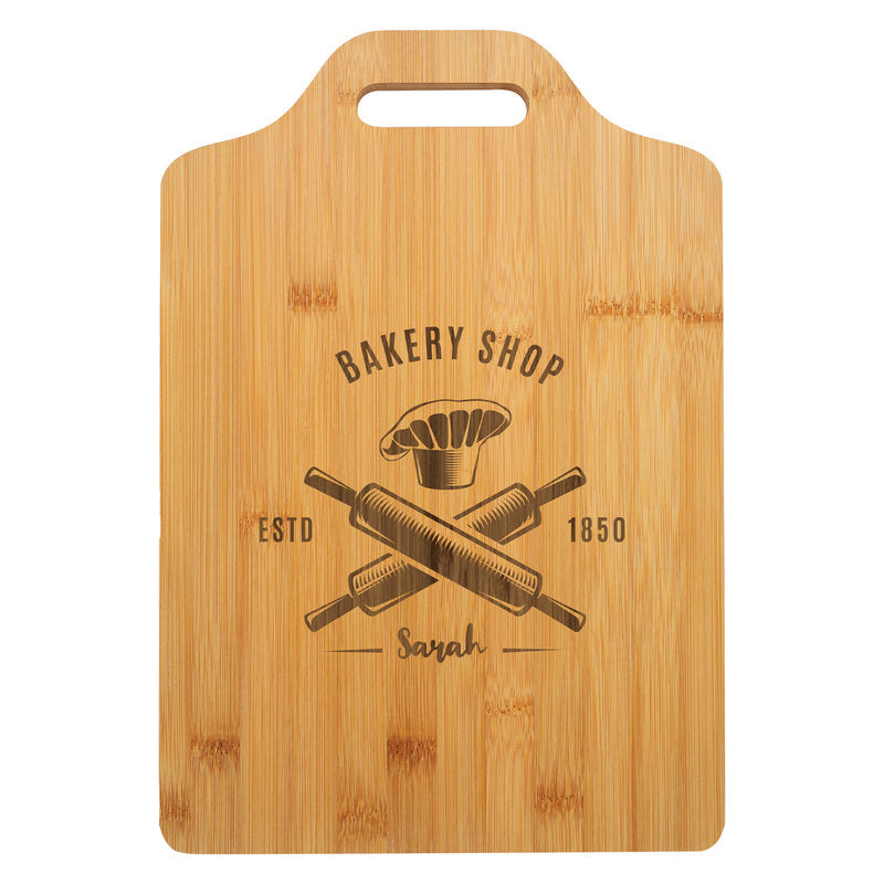 Bamboo Board with Slot Handle