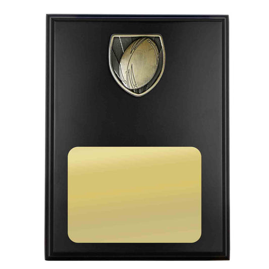 Plaque with Rugby Trim