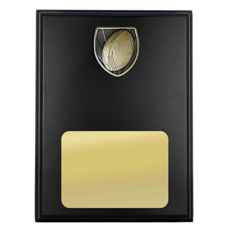 Plaque with Rugby Trim