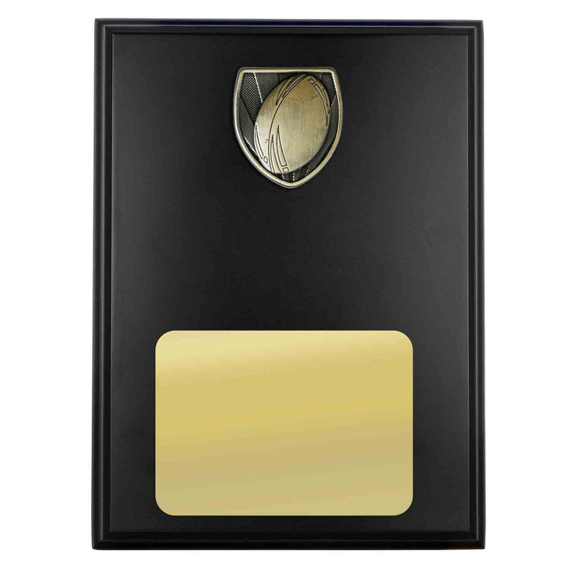 Plaque with Rugby Trim